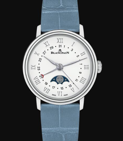 Review Blancpain Villeret Watch Review Quantième Phases de Lune Replica Watch 6106 1127 95A